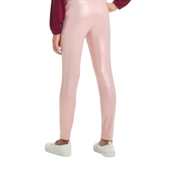 Girl's  Metallic Leggings - Cat & Jack - Size: 8 Medium - Picture 2 of 7